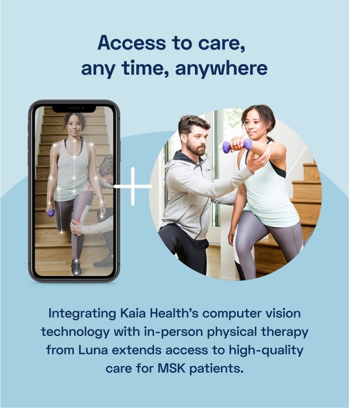 News Kaia Health Announces Industry-First Partnership With Luna