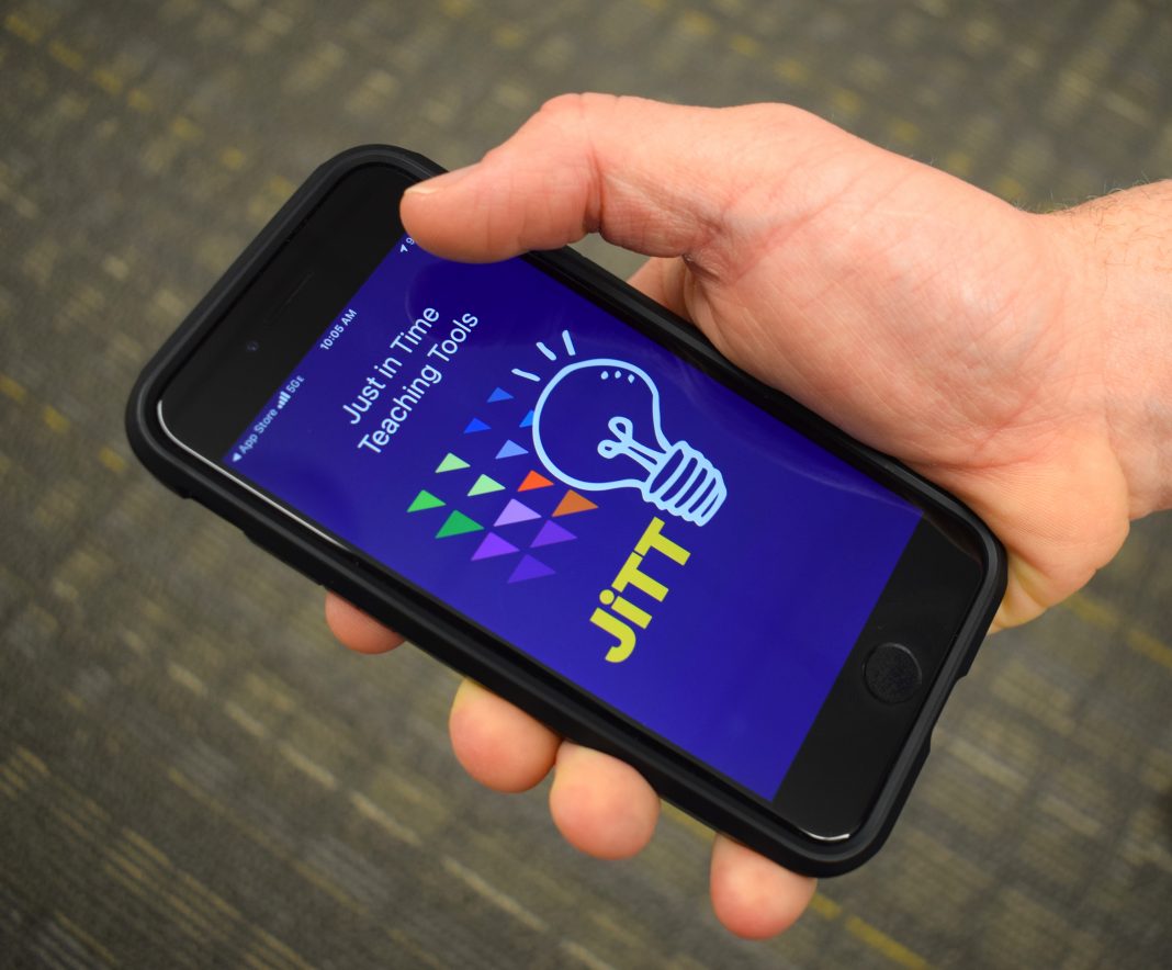 Just in Time Teaching Tools App