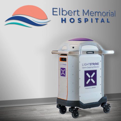 Elbert Memorial Hospital Deploys Lightstrike Germ-Zapping Robots