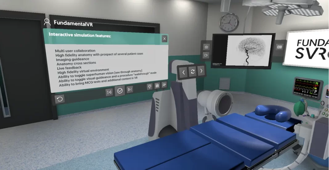 FundamentalVR Announces Expansion into Endovascular Surgery