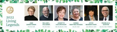 American Academy of Nursing Designates Six Remarkable Leaders as Living Legends