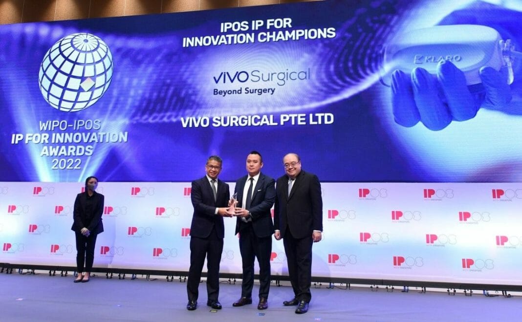 Vivo Surgical honored with the esteemed WIPO-IPOS IP for Innovation Award