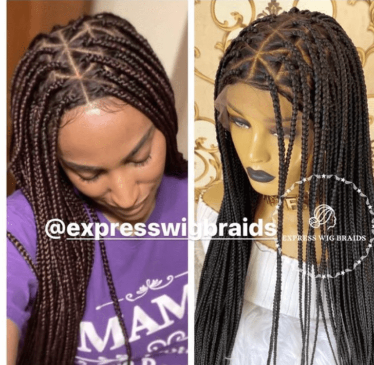 Discover the Perfection of Knotless Braids from Express Wig Braids